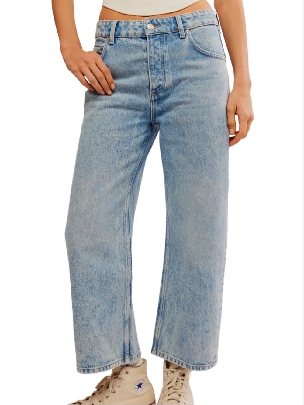 Free People Deep Trance Boyfriend Jeans